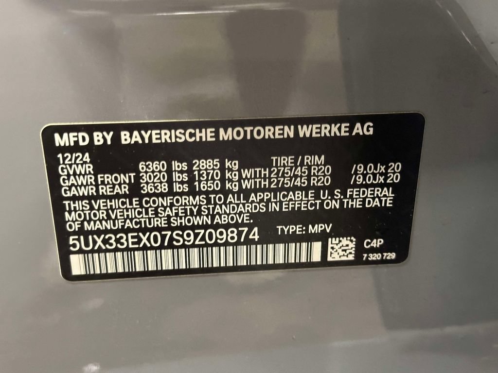 Used 2025 BMW X6 xDrive40i w/ Executive Package AWD/4WD image 45