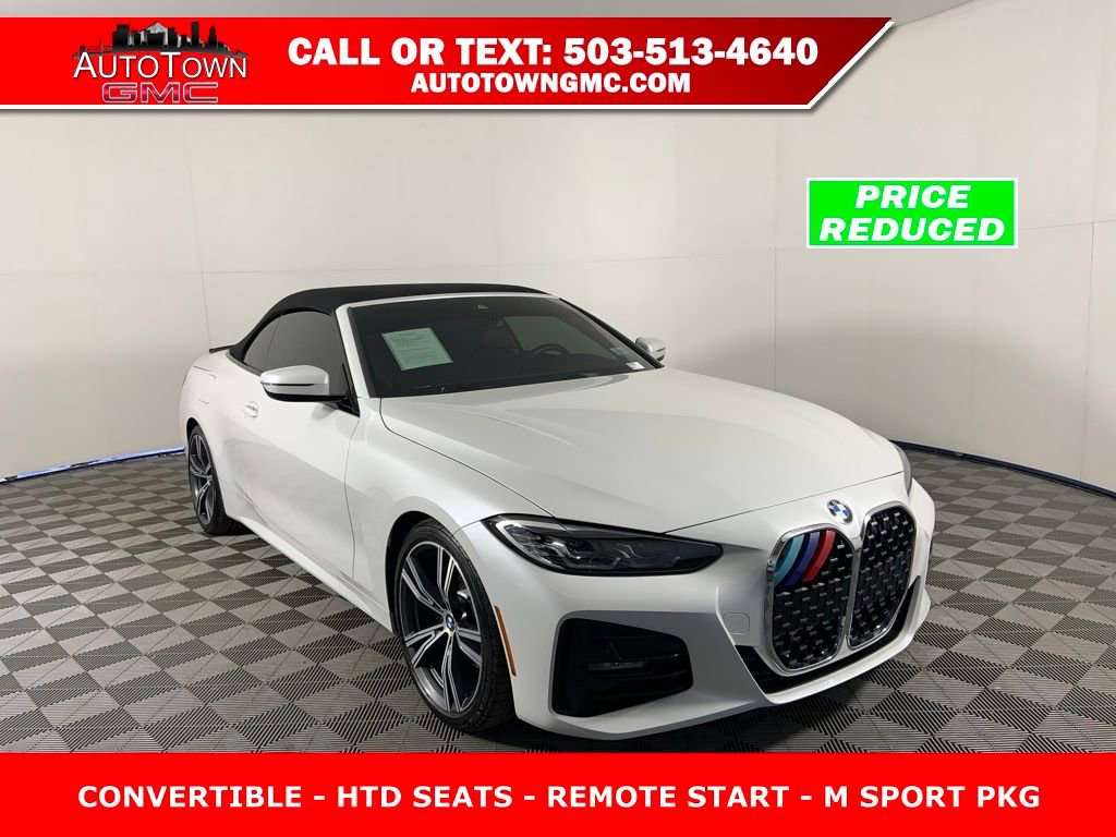Used 2022 BMW 430i Convertible w/ M Sport Package