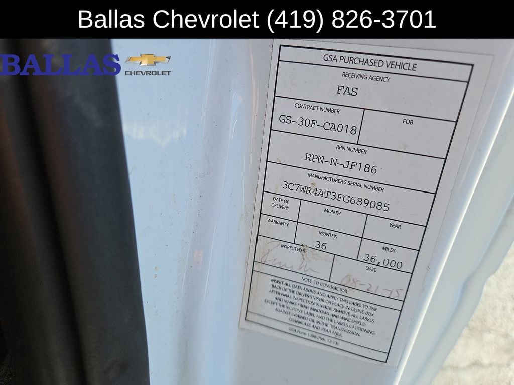 Used 2015 RAM 2500 Tradesman image 35