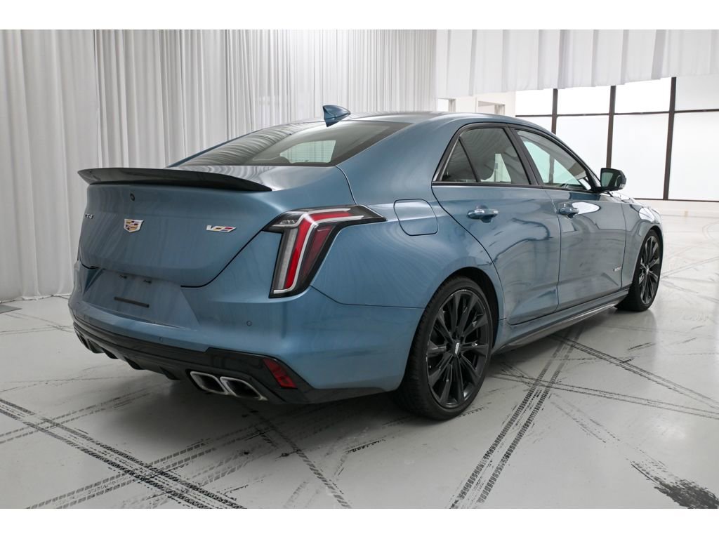 Certified 2023 Cadillac CT4 V w/ LPO, ONYX Package image 7
