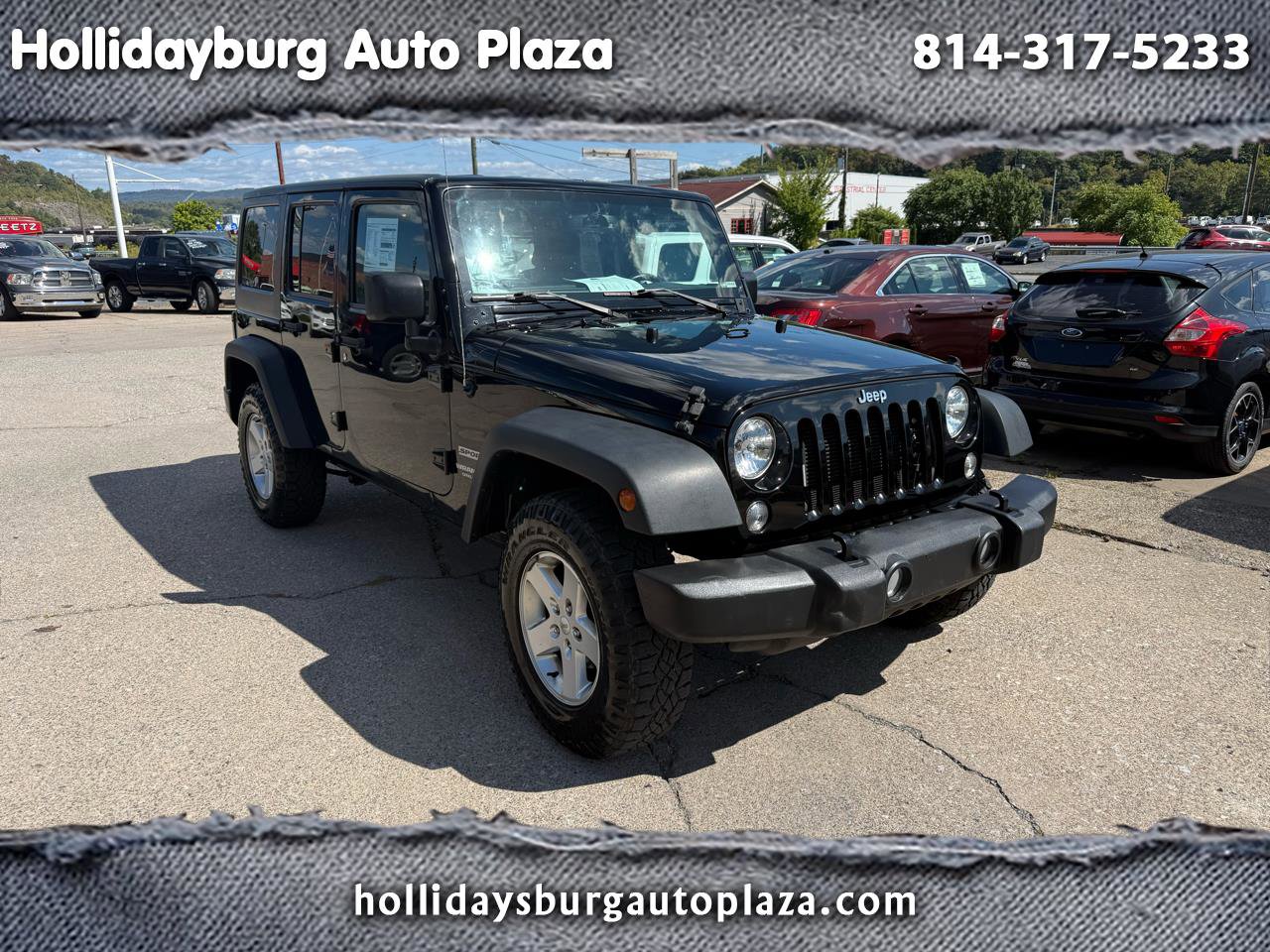Used 2017 Jeep Wrangler Unlimited Sport w/ Quick Order Package 24S image 1