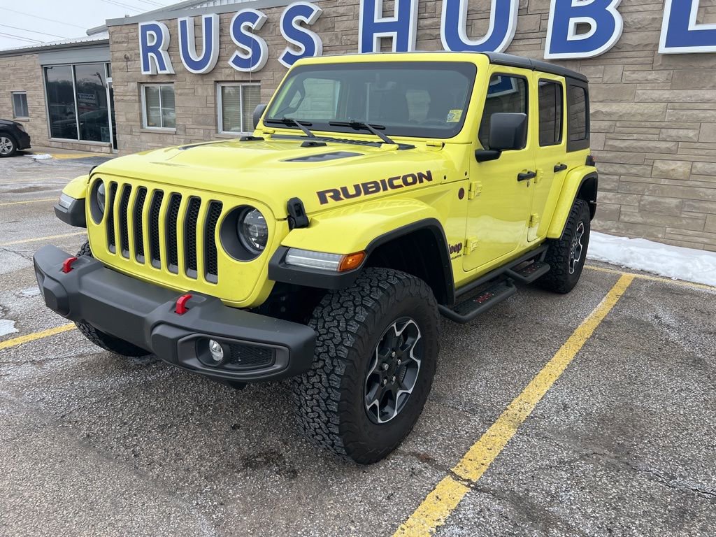 Used 2023 Jeep Wrangler Unlimited Rubicon w/ LED Lighting Group image 1