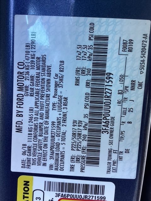 Used 2018 Ford Fusion S FWD image 32