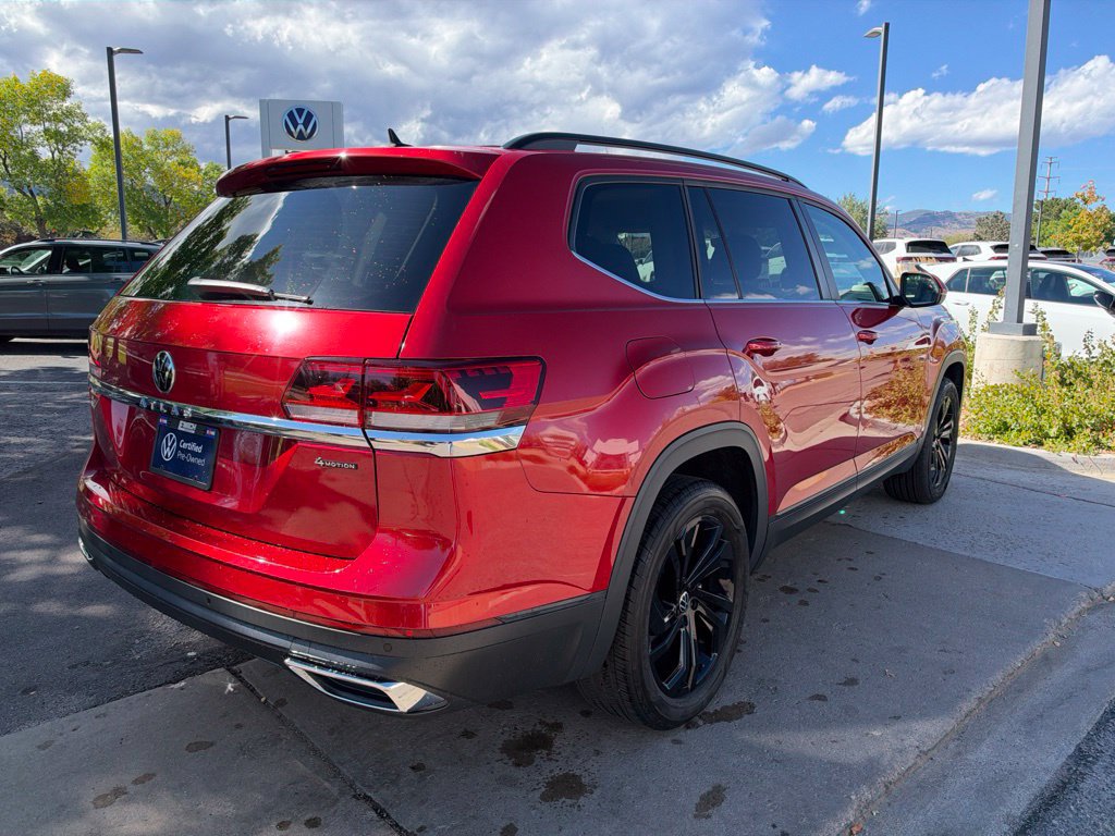 Certified 2023 Volkswagen Atlas SE w/ Black Wheel Package AWD/4WD image 5