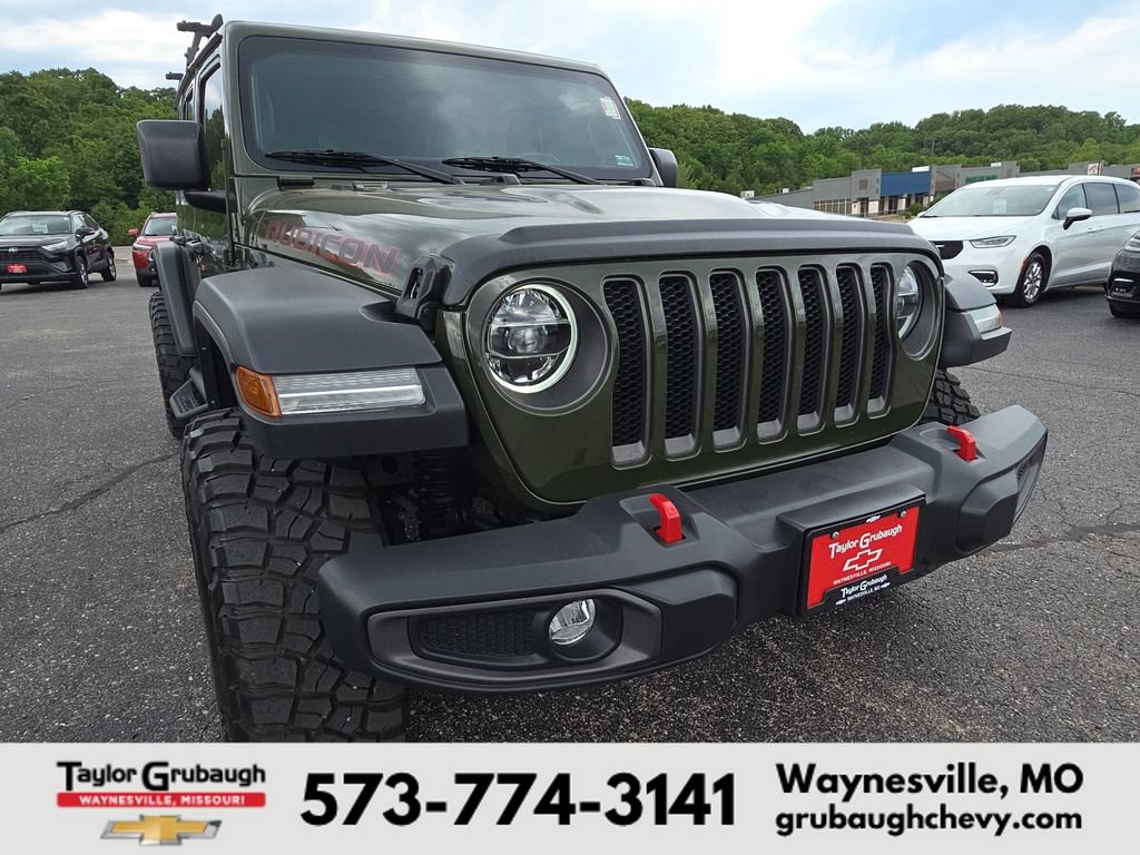 Used 2021 Jeep Wrangler Unlimited Rubicon w/ LED Lighting Group AWD/4WD image 11