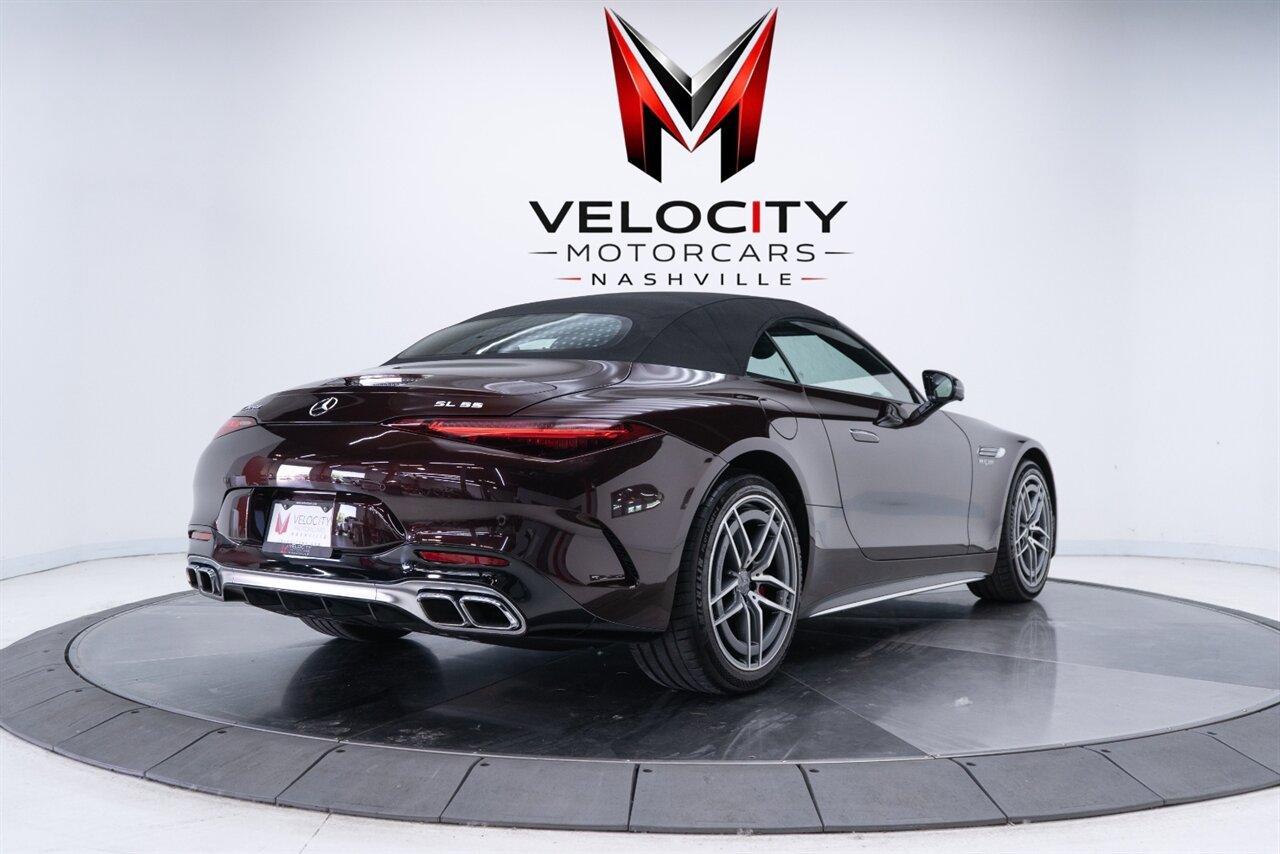 Used 2024 Mercedes-Benz SL 55 AMG 4MATIC w/ Manufactur Interior Package image 6