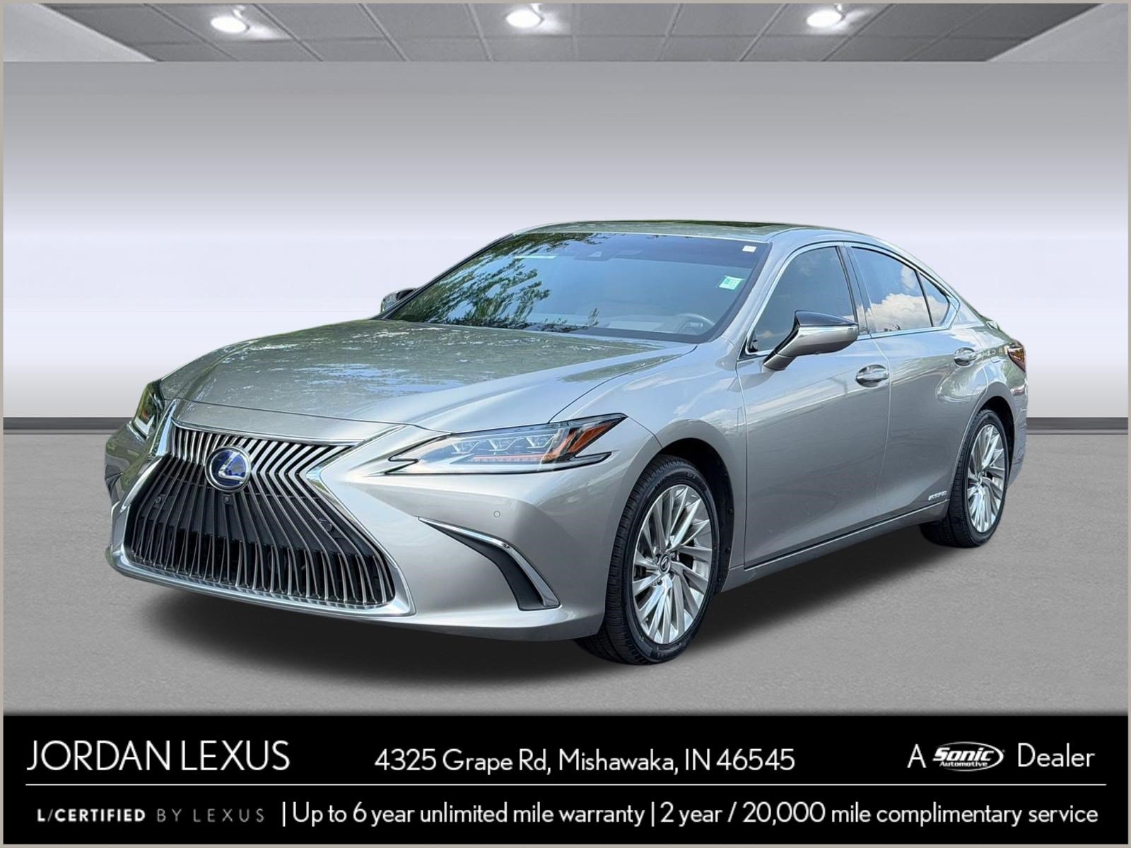 Certified 2021 Lexus ES 300h Ultra Luxury FWD image 1