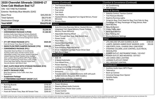Used 2020 Chevrolet Silverado 2500 LT w/ All Star Edition image 31