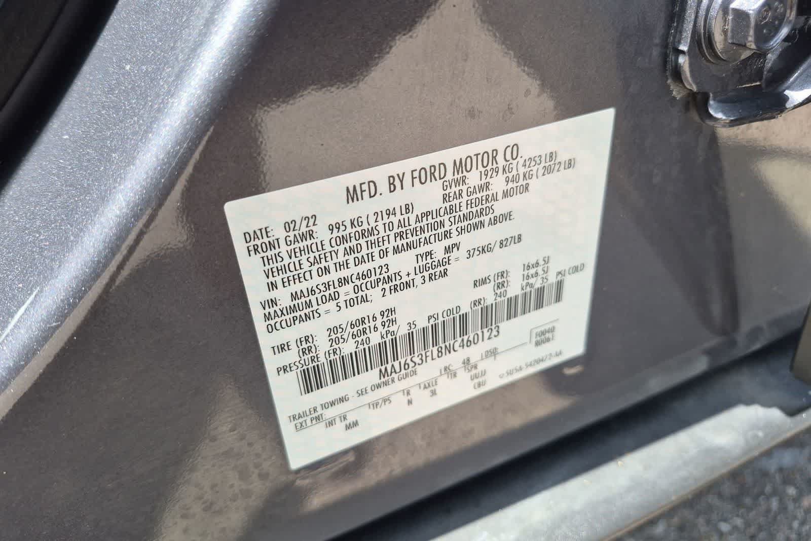 Used 2022 Ford EcoSport S AWD/4WD image 33