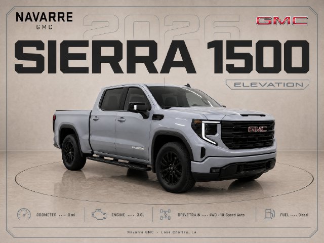 New 2026 GMC Sierra 1500 Elevation w/ Elevation Premium Package