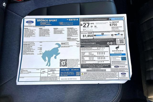 New 2026 Ford Bronco Sport Outer Banks w/ Outer Banks Tech Package+ AWD/4WD image 14