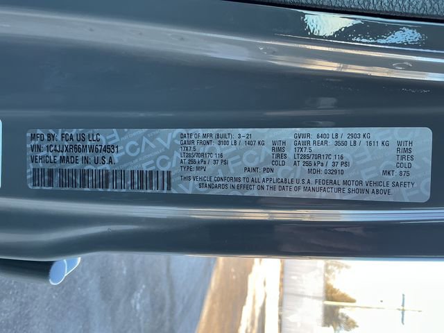 Used 2021 Jeep Wrangler Unlimited Rubicon 4xe w/ Cold Weather Group AWD/4WD image 62