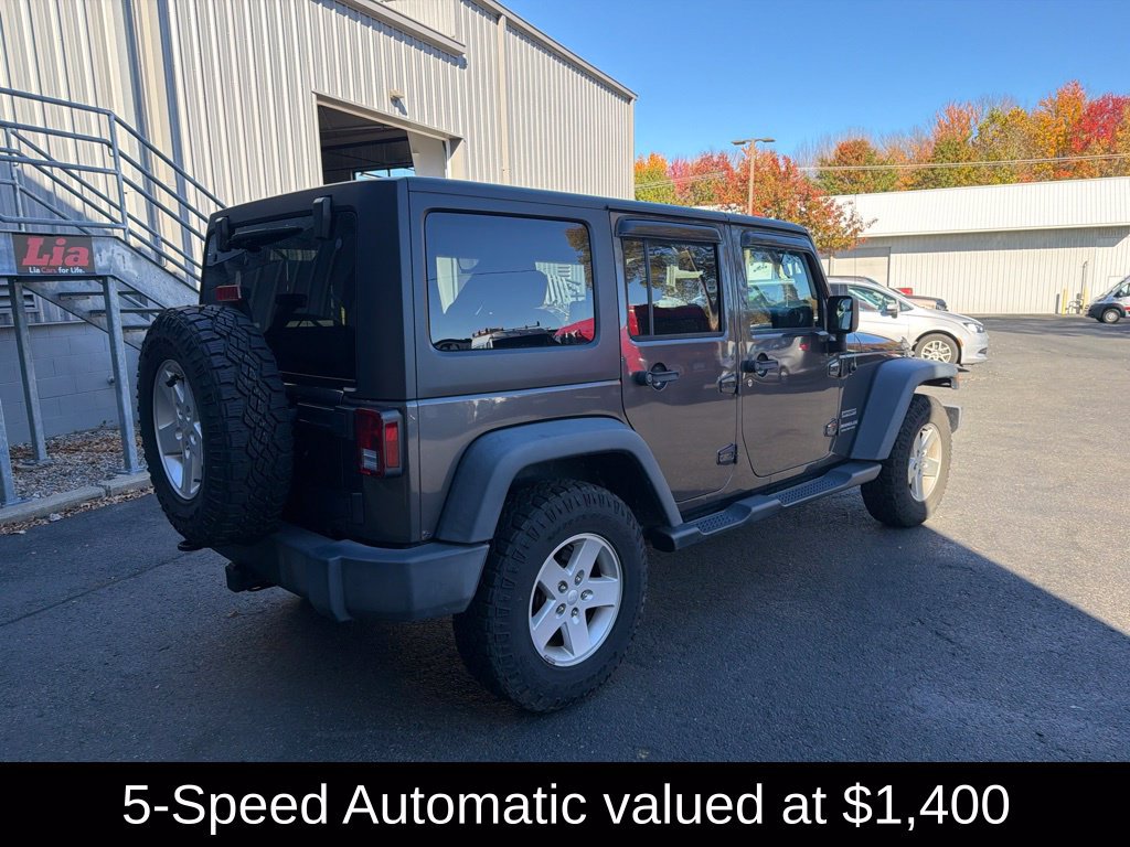 Certified 2017 Jeep Wrangler Unlimited Sport w/ Quick Order Package 24S AWD/4WD image 3