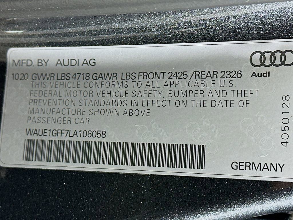 Used 2020 Audi S3 Premium Plus w/ Premium Plus Package image 31