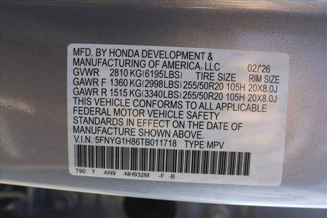 New 2026 Honda Pilot Elite image 23