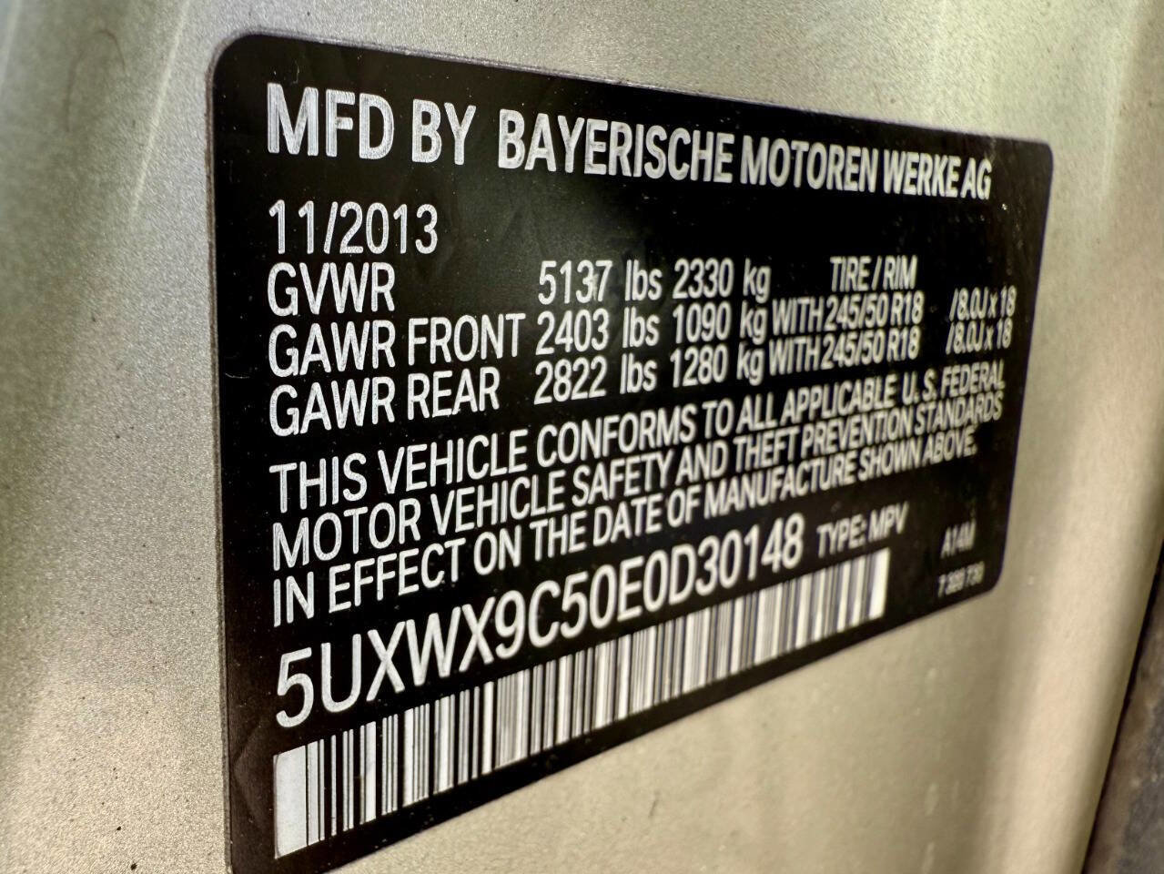 Used 2014 BMW X3 xDrive28i image 23