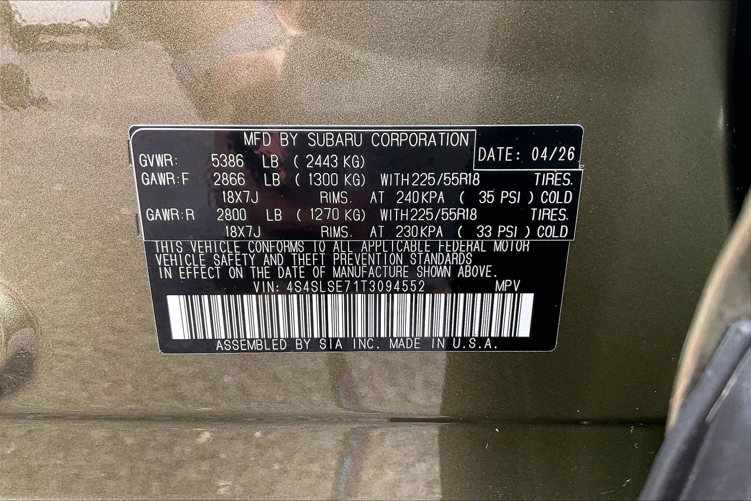 Certified 2026 Subaru Forester Premium AWD/4WD image 33