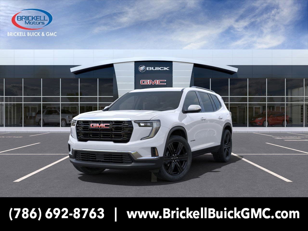 New 2025 GMC Acadia Elevation w/ Black Edition image 8