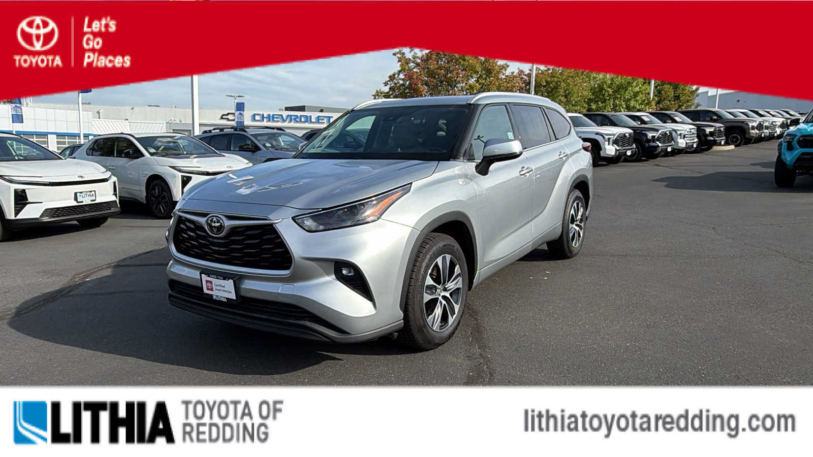 Certified 2022 Toyota Highlander XLE FWD image 1