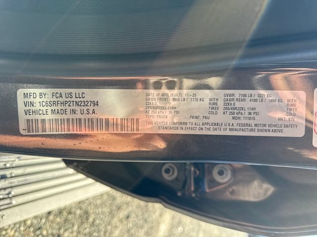 New 2026 RAM 1500 Limited AWD/4WD image 16