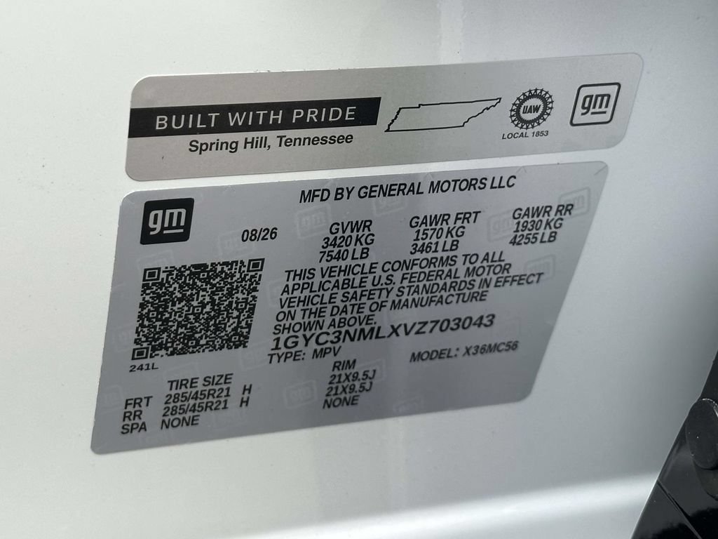 New 2027 Cadillac Vistiq Luxury w/ LPO, Floor Liner Package AWD/4WD image 20