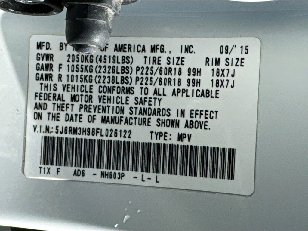 Used 2015 Honda CR-V Touring image 43