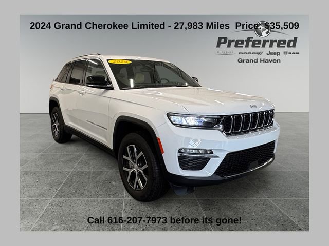 Used 2024 Jeep Grand Cherokee Limited AWD/4WD image 1