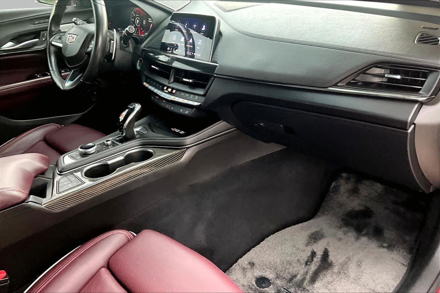 Used 2022 Cadillac CT4 V w/ Technology Package RWD image 36
