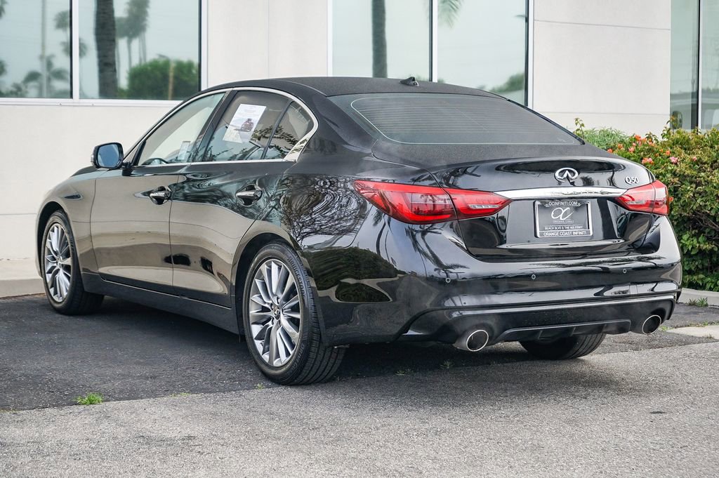 Certified 2023 INFINITI Q50 Luxe w/ Cargo Package image 4