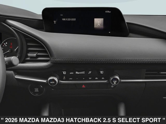 New 2026 MAZDA MAZDA3 s Sport FWD image 8