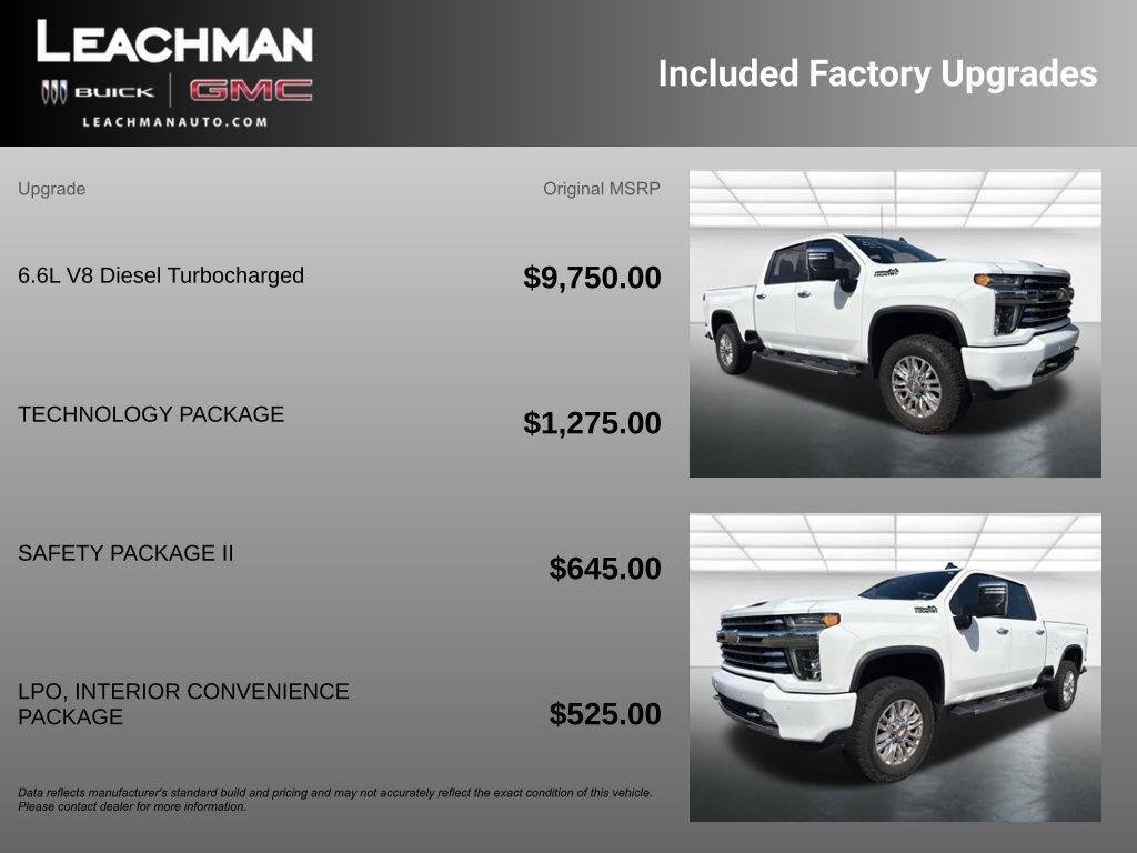 Used 2023 Chevrolet Silverado 2500 High Country w/ Technology Package AWD/4WD image 11