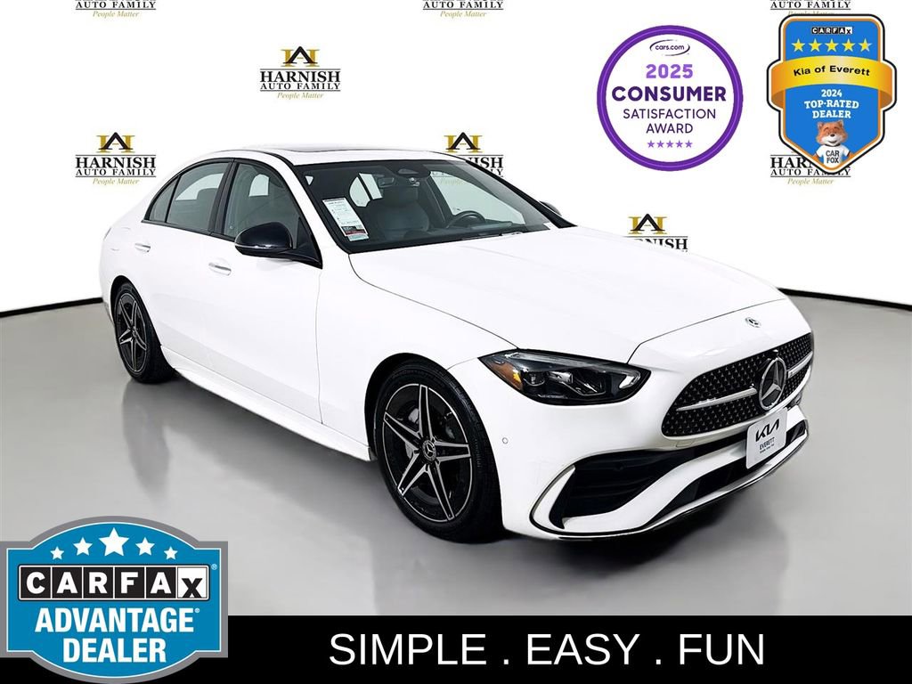 Used 2022 Mercedes-Benz C 300 4MATIC Sedan image 1