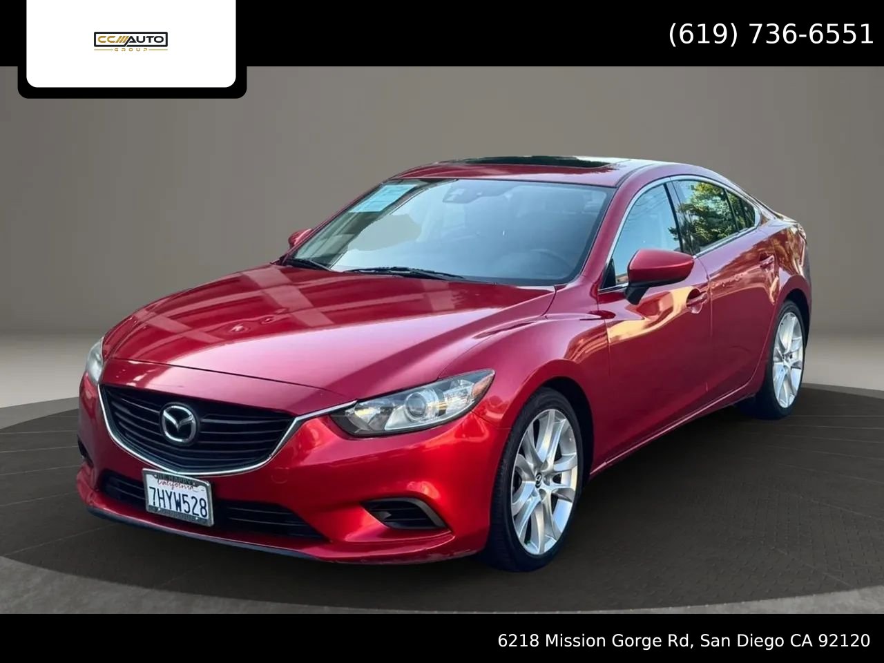 Used 2015 MAZDA MAZDA6 Touring w/ Touring Technology Package
