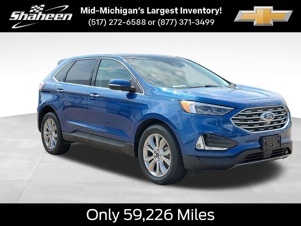 Used 2022 Ford Edge Titanium w/ Equipment Group 301A AWD/4WD image 2