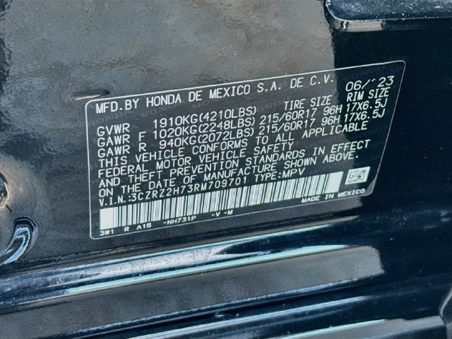 Certified 2024 Honda HR-V EX-L image 36
