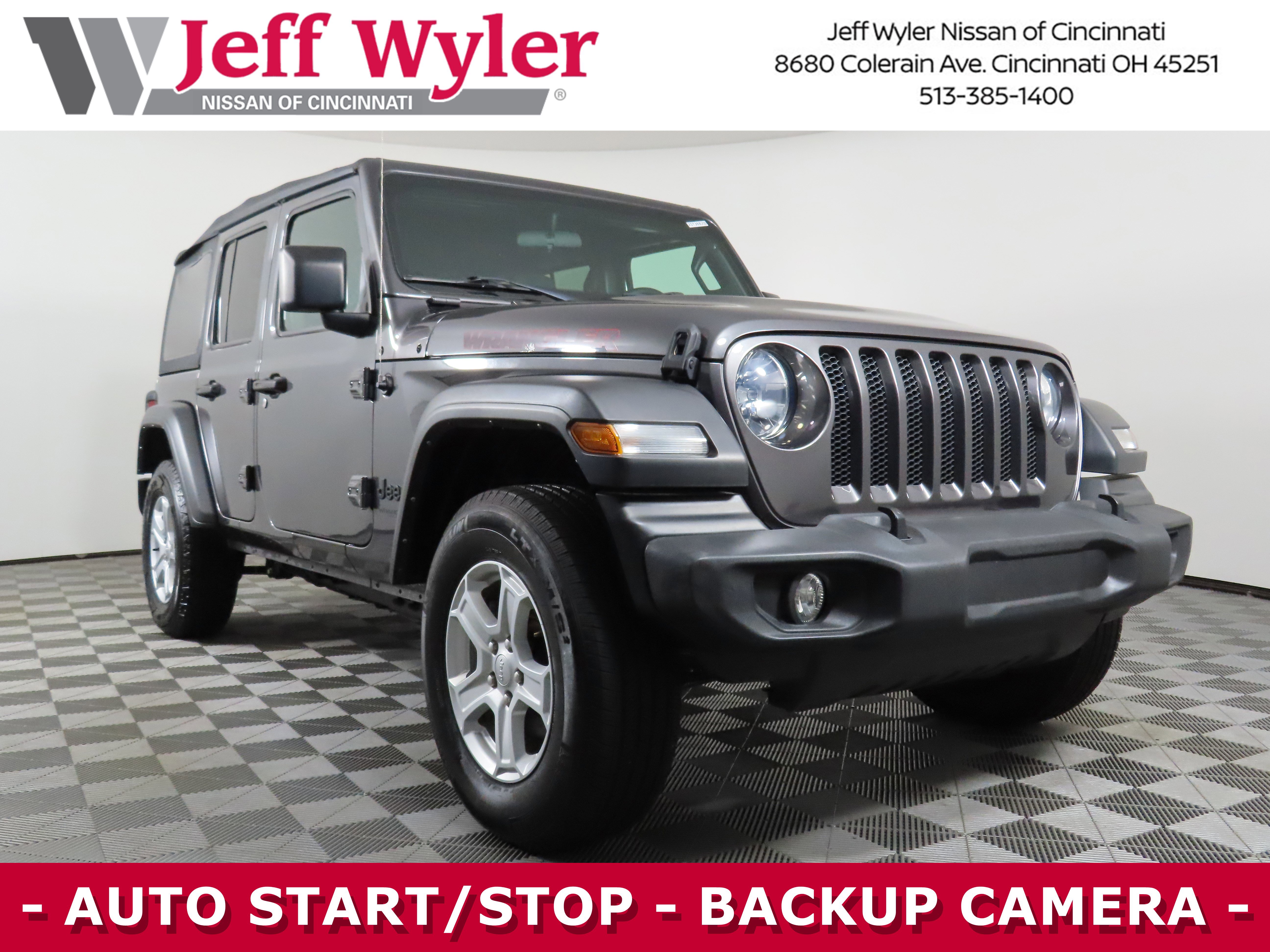 Used 2022 Jeep Wrangler Unlimited Sport image 1
