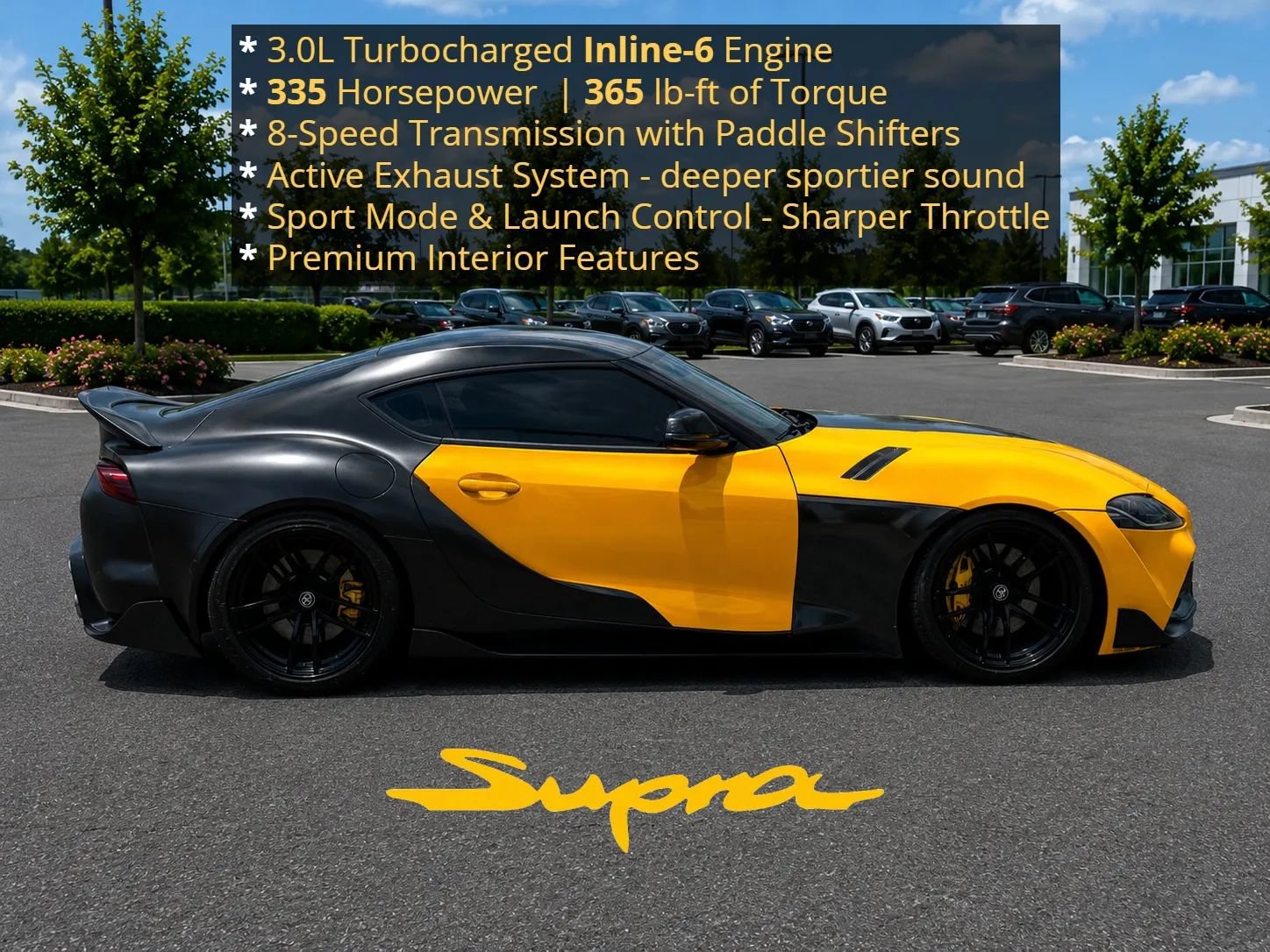 Used 2020 Toyota Supra Premium w/ Driver Assist Package RWD image 6