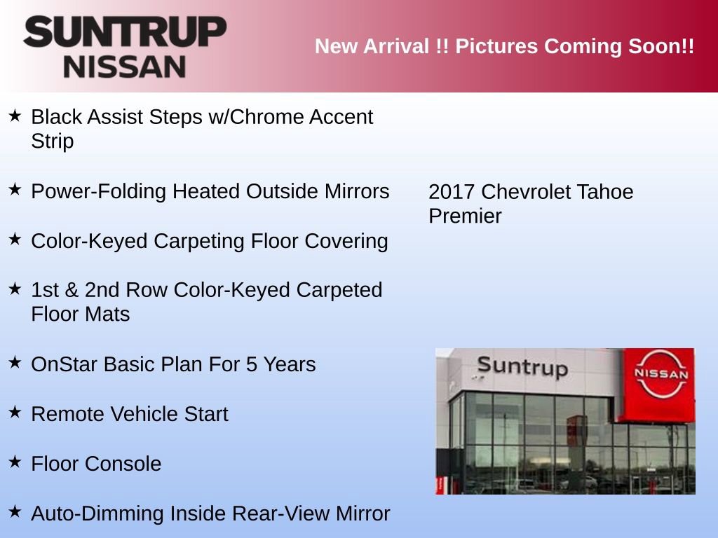 Used 2017 Chevrolet Tahoe Premier AWD/4WD image 6