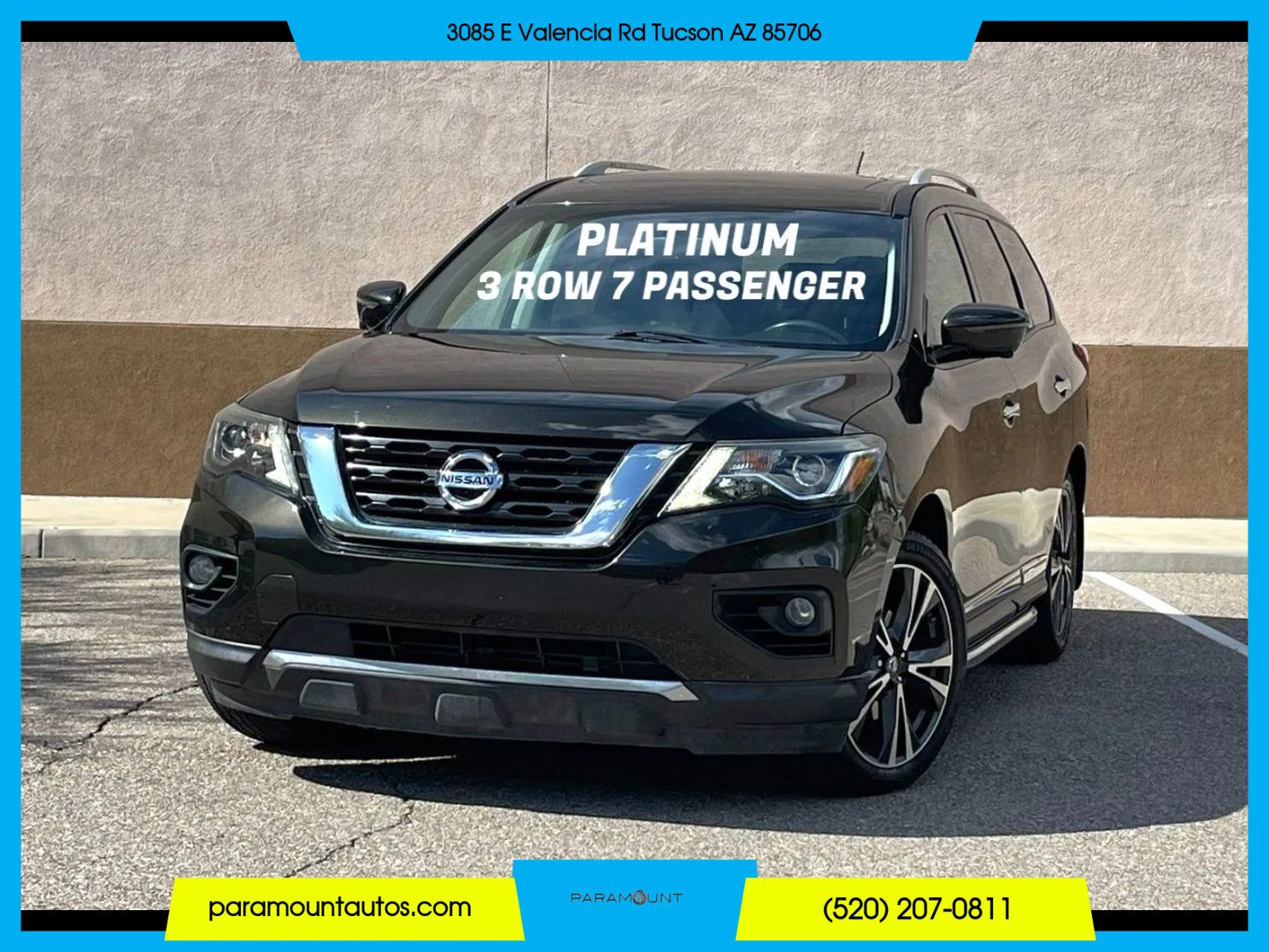 Used 2017 Nissan Pathfinder Platinum w/ Cargo Package