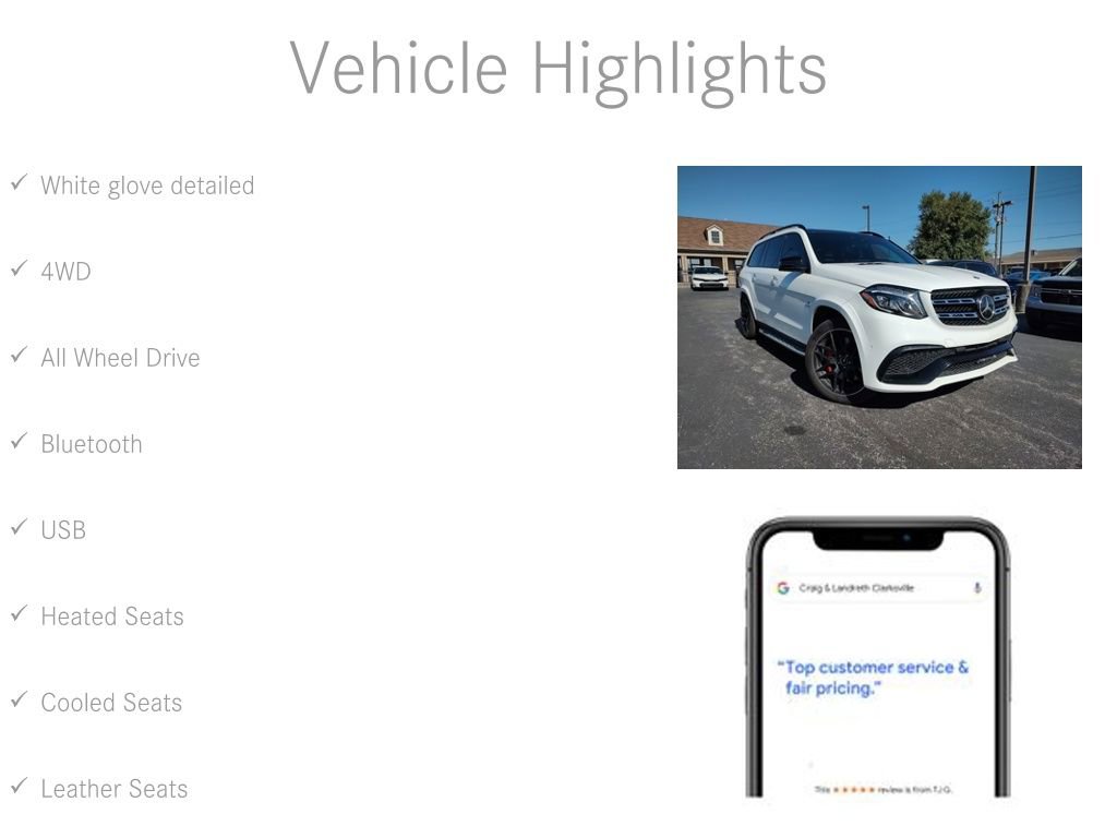 Used 2017 Mercedes-Benz GLS 63 AMG 4MATIC image 6