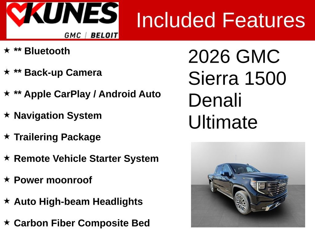 New 2026 GMC Sierra 1500 Denali Ultimate image 2