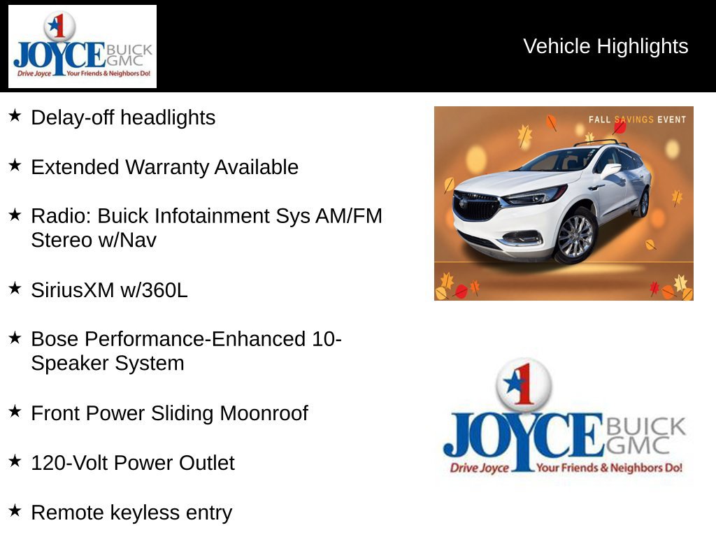 Used 2021 Buick Enclave Essence w/ Sound and Sites Package AWD/4WD image 25