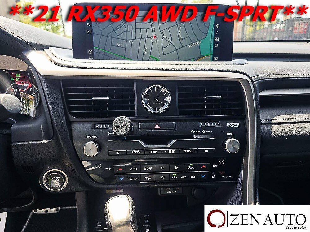 Used 2021 Lexus RX 350 F Sport w/ Cold Area Package (CT) AWD/4WD image 12