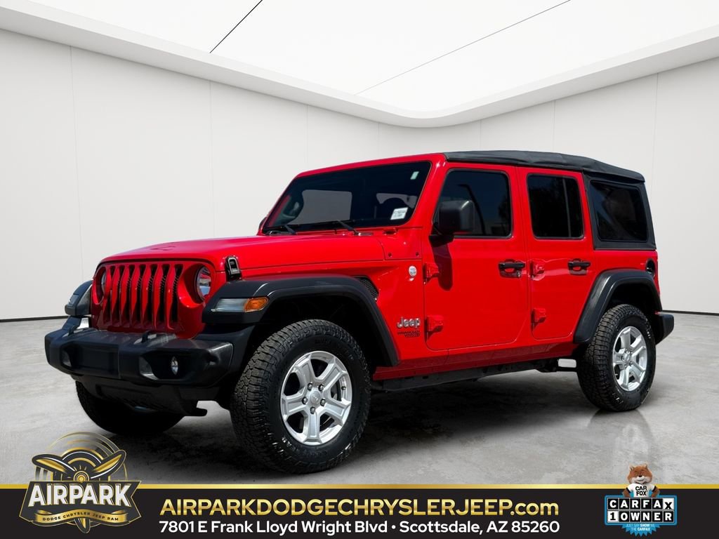 Used 2018 Jeep Wrangler Unlimited Sport S