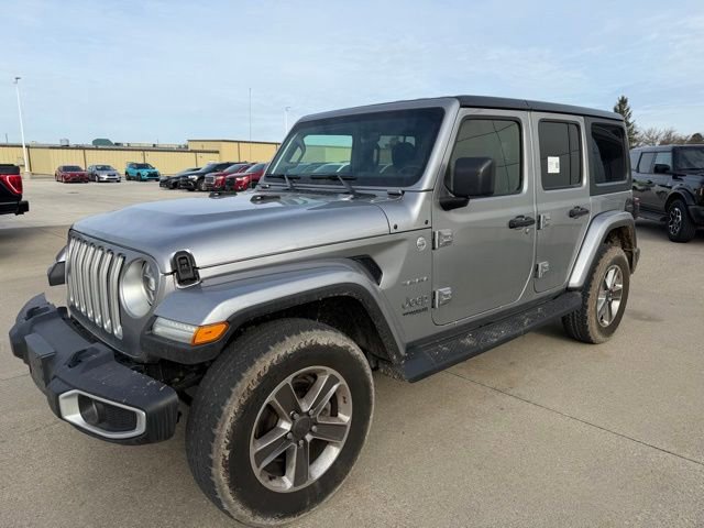 Used 2021 Jeep Wrangler Unlimited Sahara w/ Uconnect 4C Nav & Sound Group image 3