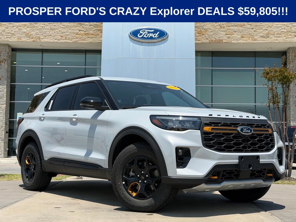 New 2026 Ford Explorer Tremor w/ Tremor Ultimate Package AWD/4WD image 1