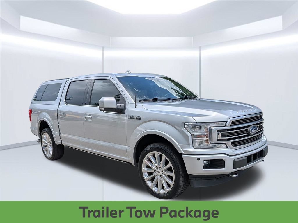Used 2018 Ford F150 Limited w/ Trailer Tow Package AWD/4WD image 9