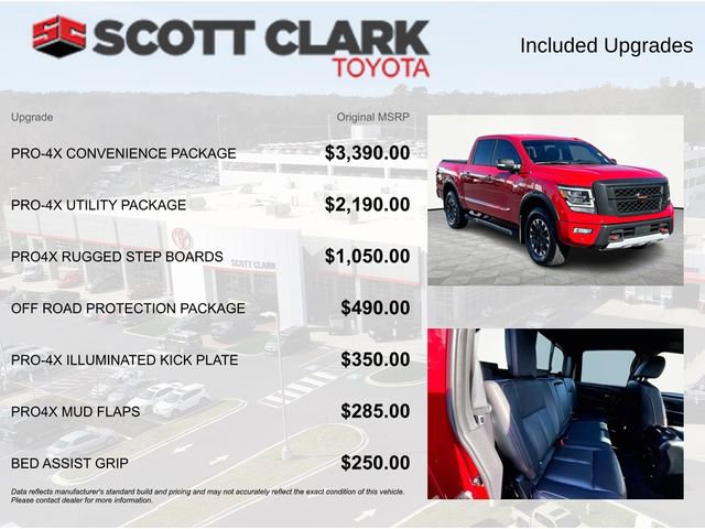 Used 2021 Nissan Titan PRO-4X w/ Pro-4x Convenience Package image 8