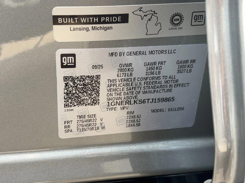 New 2026 Chevrolet Traverse RS image 24