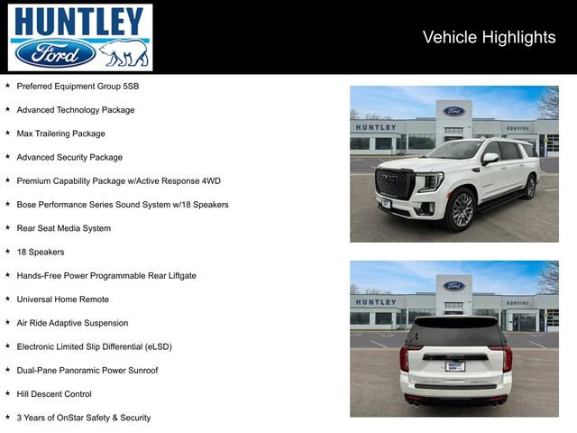 Used 2023 GMC Yukon XL Denali Ultimate image 2